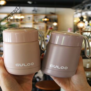 Θερμός Κύπελλο Γυναικών Υψηλής Αξίας Yan Γραφείου με Σούπα Πρωινού από Ευρύχωρο Μεγάλης Διαμέτρου Βραστήρας από Ανοξείδωτο Ατσάλι 304