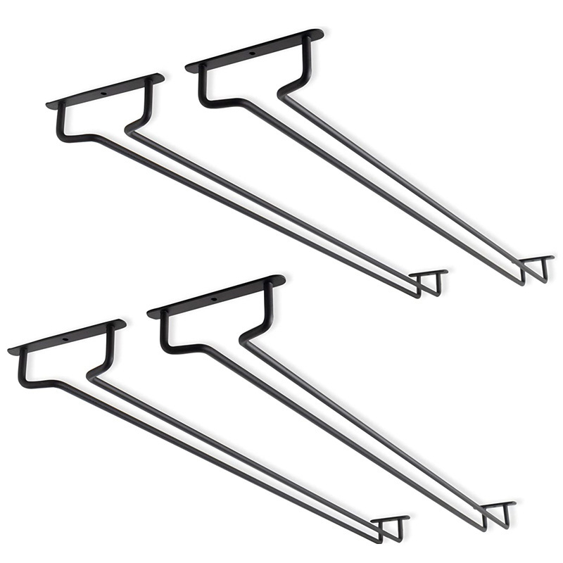 Vienvietis kūrybingas apverstas vyno puodelių laikiklis virtuvinis puodelių laikiklis apverstas puodelių laikiklis buitinis vyno spintelės baro pakabinamas puodelių laikiklis