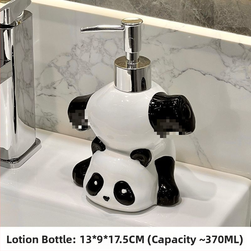 Lengvas, prabangus, labai vertingas, mielas keraminis rankų dezinfekavimo buteliukas, vonios kambario dušo želė, skalbimo skysčio presas, tuščias buteliukas