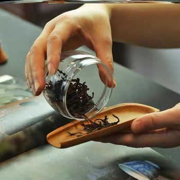 Μίνι μικρό κουτί τσαγιού, κουτί τσαγιού αφύπνισης από υψηλό βοριοπυριτικό γυαλί, κουτί τσαγιού Kung Fu, φορητή αποθήκη τσαγιού, μη σφραγισμένη αποθήκευση