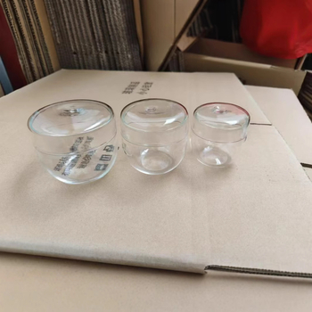 Μίνι μικρό κουτί τσαγιού, κουτί τσαγιού αφύπνισης από υψηλό βοριοπυριτικό γυαλί, κουτί τσαγιού Kung Fu, φορητή αποθήκη τσαγιού, μη σφραγισμένη αποθήκευση