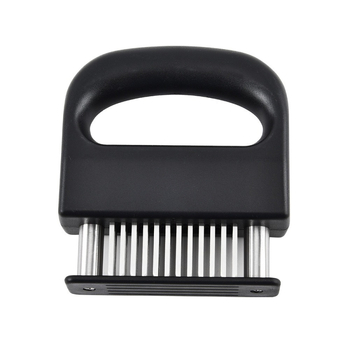 Διασυνοριακή μπριζόλα από ανοξείδωτο χάλυβα, τρυφερά εργαλεία κουζίνας για οικιακή χρήση, διπλής όψης πεύκο