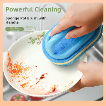 ⇡ Βούρτσα μπανιέρας με λαβή, βούρτσα πλακιδίων μπάνιου, βούρτσα για σόμπα κουζίνας με κάρβουνο, σφουγγάρι πλυσίματος κατσαρόλας, βούρτσα καθαρισμού δαπέδου