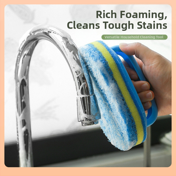 ⇡ Βούρτσα μπανιέρας με λαβή, βούρτσα πλακιδίων μπάνιου, βούρτσα για σόμπα κουζίνας με κάρβουνο, σφουγγάρι πλυσίματος κατσαρόλας, βούρτσα καθαρισμού δαπέδου