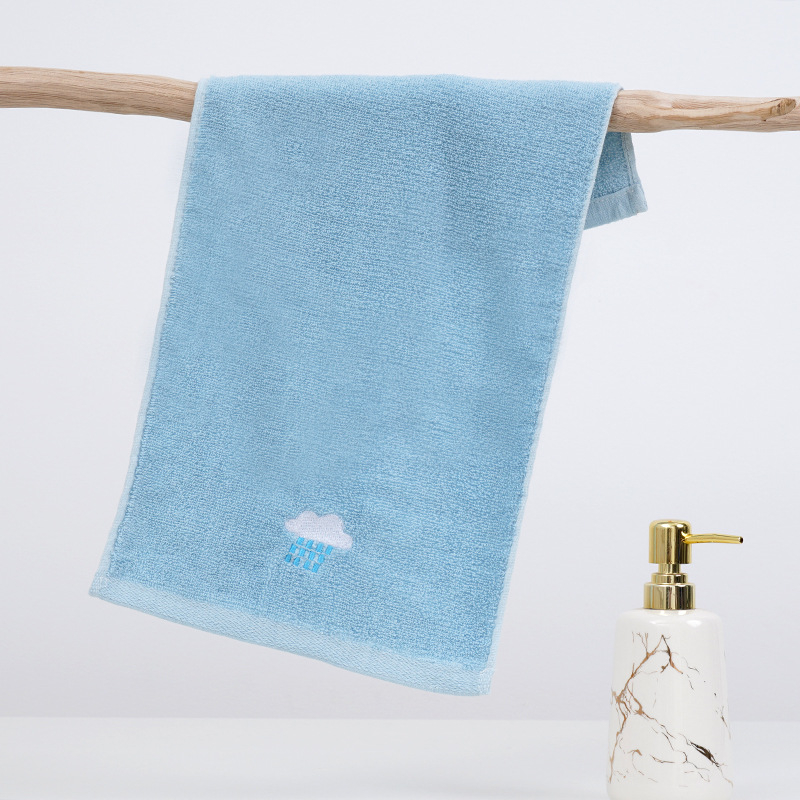 Medvilninis vaikiškas rankšluostis veidui, sugeriantis, mielas mažas rankšluostis, mokinio, darželinuko, kūdikio, veido rankšluostis, kategorija A, didmeninė prekyba