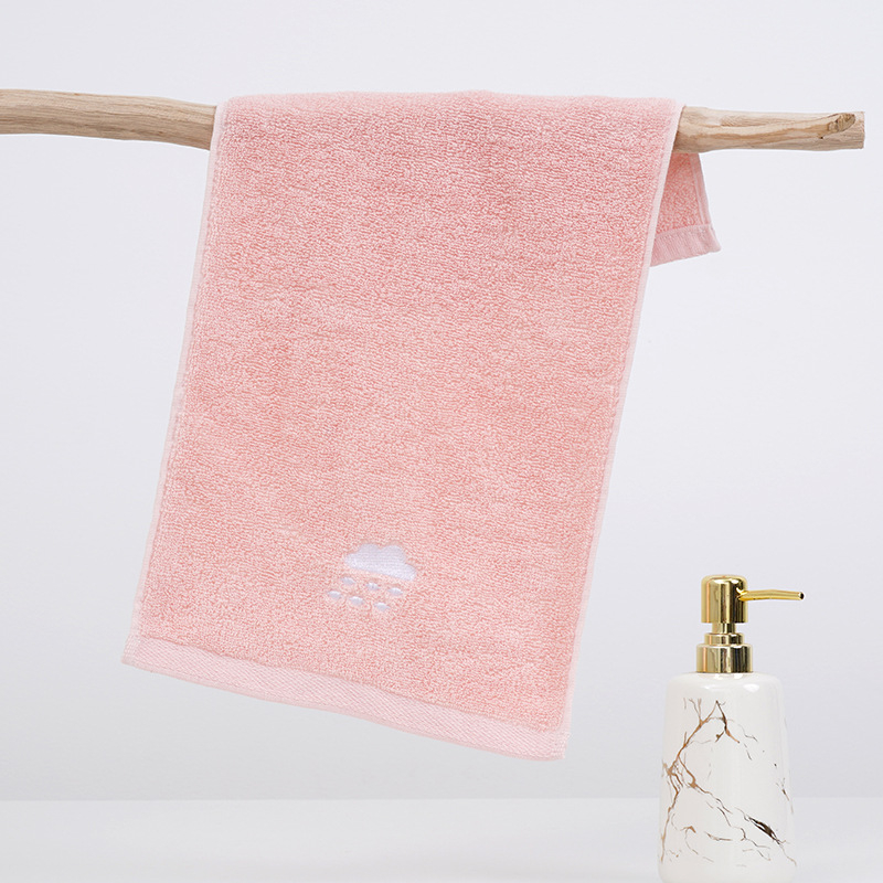 Medvilninis vaikiškas rankšluostis veidui, sugeriantis, mielas mažas rankšluostis, mokinio, darželinuko, kūdikio, veido rankšluostis, kategorija A, didmeninė prekyba