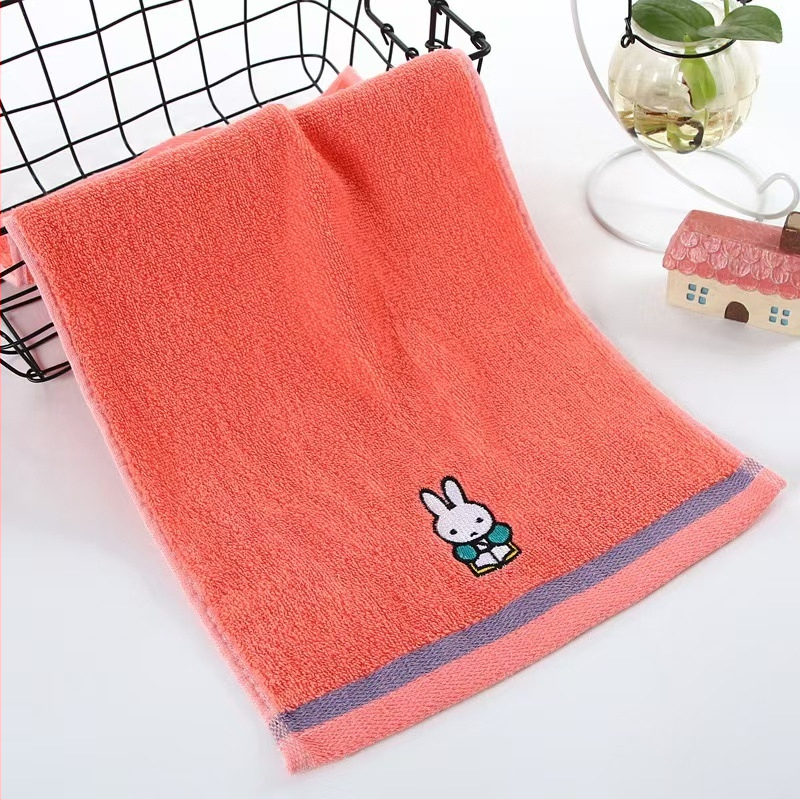 Medvilninis vaikiškas rankšluostis veidui, sugeriantis, mielas mažas rankšluostis, mokinio, darželinuko, kūdikio, veido rankšluostis, kategorija A, didmeninė prekyba