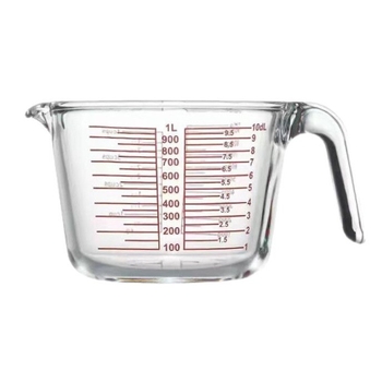 Magas hőmérsékletnek ellenálló üveg mérőpohár skálával Magas hőmérsékletnek ellenálló mikrohullámú sütőben használható sütőpohár Tojásverő pohár mérőpohárral