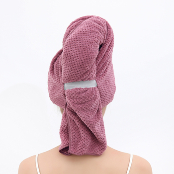 Greitai džiūstantis, sugeriantis ananasų turbanas, sustorintas, nusausintas rankšluosčiu, plaukų kepuraitė, nauja