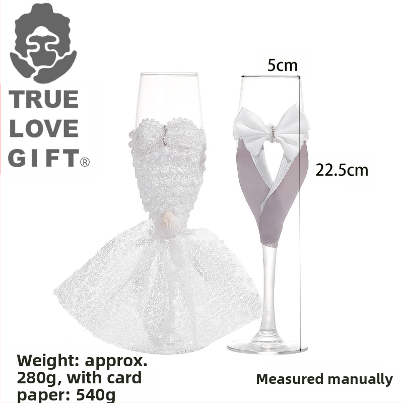 Сватбена чаша за сватба, романтична сватба, шампанско, комплект за любов, предаване на чаша за вино за булката и младоженеца