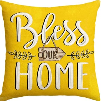 Amazon Xiyin temu comerț electronic transfrontalier casă nouă camion galben coș de bambus canapea cu flori lenjerie de birou îmbrățișare