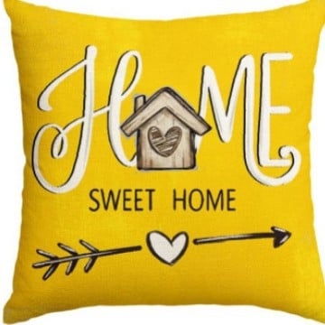 Amazon Xiyin temu comerț electronic transfrontalier casă nouă camion galben coș de bambus canapea cu flori lenjerie de birou îmbrățișare