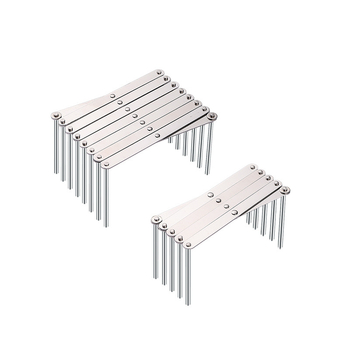 Ανοξείδωτη αναδιπλούμενη βάση για καπάκι κατσαρόλας, βάση οργάνωσης ταψιών, επιτοίχια βάση για κουτάλι, σπάτουλα, γάντζο για παλτό, πολλαπλών χρήσεων, σε απόθεμα