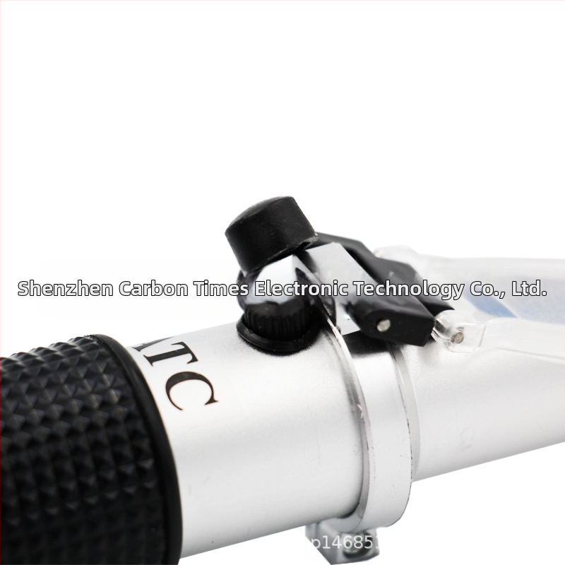 Високопрецизен 0-80% удобен ръчен рефрактометър за измерване на концентрацията на етанол и алкохол, инструмент за измерване на алкохол