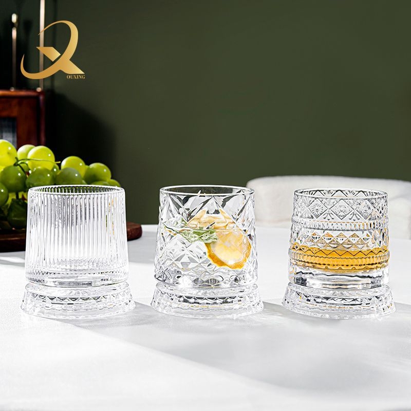 Csillag gyémánt forgó kristály dekantáló öltöny háztartási söröspohár whisky borospohár ajándék fény luxus bor öltöny