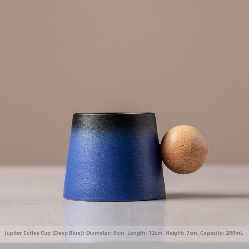 Csésze kerámia latte kávéscsészével és csészealjjal, kreatív délutáni teás bögre, kis, finom háztartási tejes reggelizőpohár