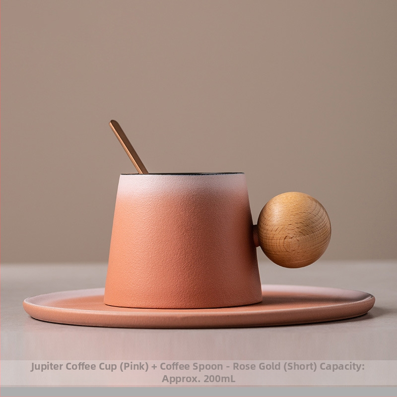 Csésze kerámia latte kávéscsészével és csészealjjal, kreatív délutáni teás bögre, kis, finom háztartási tejes reggelizőpohár