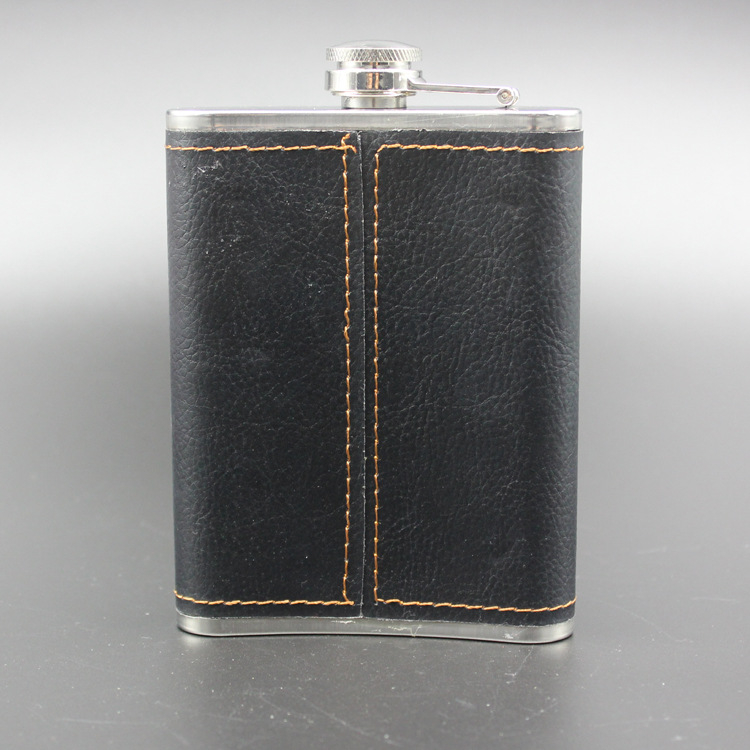 Tiekiamas pilkas nešiojamas apyvarpės pleistras, pagamintas iš CCCP sutirštinto nerūdijančio plieno, 8 uncijų talpos, išskirtinio vyno piltuvėlio rinkinys.