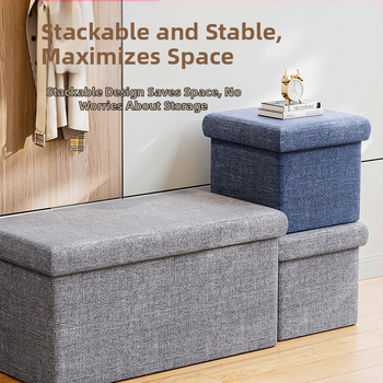 Σκαμπό αποθήκευσης Σκαμπό αποθήκευσης Σκαμπό καθίσματος Σκαμπό ενηλίκων Κουτί αποθήκευσης Σκαμπό αλλαγής παπουτσιών Κουτί αποθήκευσης Οικιακό πτυσσόμενο σκαμπό ανάπαυσης