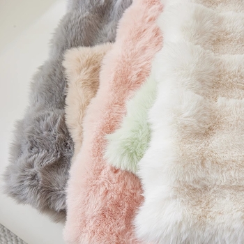 Кремава лека луксозна калъфка за възглавница в тоскански стил с плюшен заек, плюшена възглавница, диван, спалня, татами, облегалка