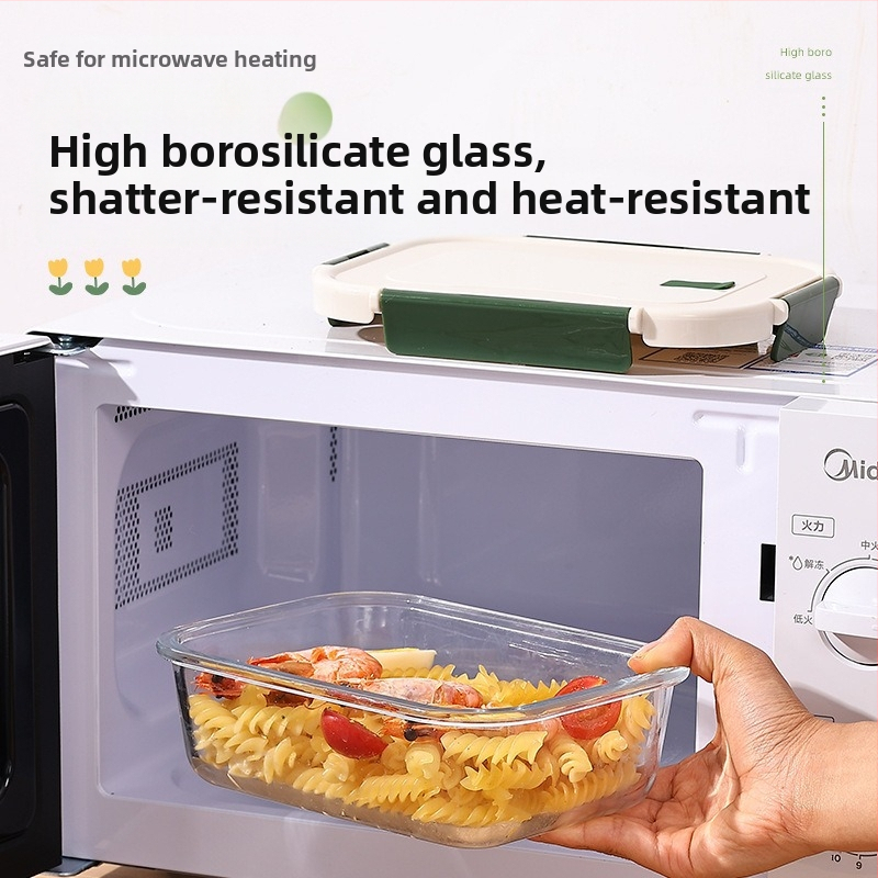 Кутия за обяд за офис работници в микровълнова фурна, отопление, хладилник за храна, специална кутия за обяд с голям капацитет за плодове, запечатана, топлоустойчива, запазване на топлината