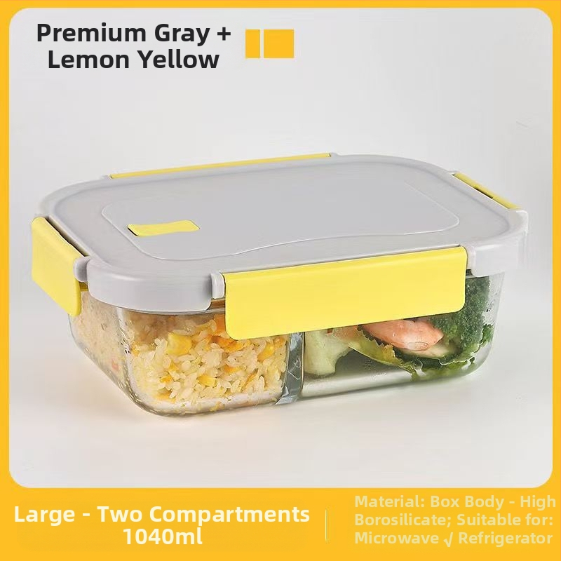 Kontoritöötajate lõunakarp mikrolaineahjus kuumutamiseks toidu külmkapp spetsiaalne suure mahutavusega puuviljalõunakarp suletud soojuse säilitamiseks kuumakindlus