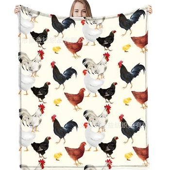 Gyvūnų flanelinė antklodė, snapo sofa, biuro lova, kempingo kelioninė daugiafunkcinė antklodė, tinkanti visiems metų laikams