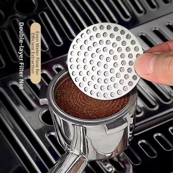 Tehase partii sekundaarne kohvivee eraldusvõrk pulbrikauss ühtlane ekstraheerimisfilter 304 roostevabast terasest paagutatud võrk söövitatud filtervõrk