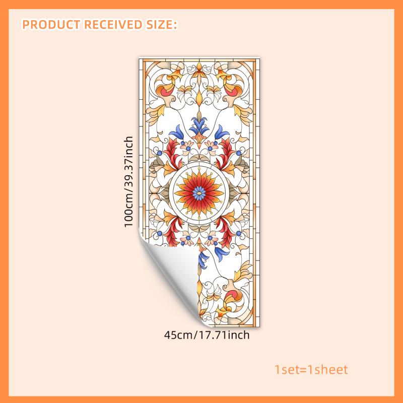 DJ7047 lihtsa värvimustriga elektrostaatiline klaasist isekleepuvad kahepoolsed trükiakna kleebised, mis on nähtavad ilma liimita