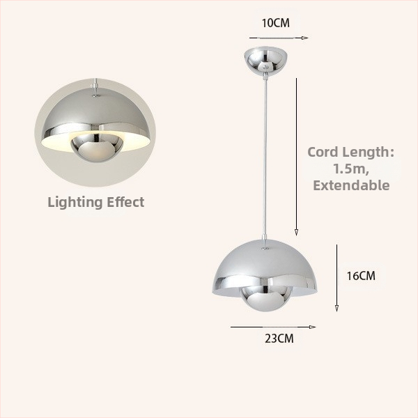 Moodne minimalistlik UFO restorani lühter loominguline kreemjas stiilis magamistoa voodiäärne väike lühter lastetoa õppetoa lamp