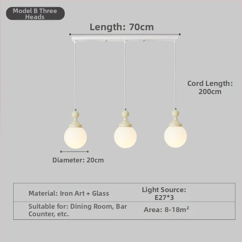 Moodne minimalistlik UFO restorani lühter loominguline kreemjas stiilis magamistoa voodiäärne väike lühter lastetoa õppetoa lamp
