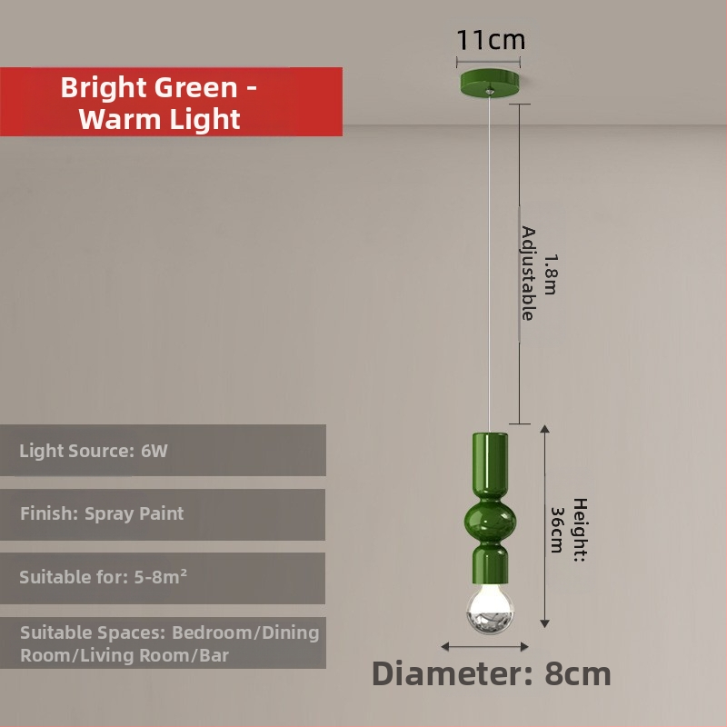 Moodne minimalistlik UFO restorani lühter loominguline kreemjas stiilis magamistoa voodiäärne väike lühter lastetoa õppetoa lamp