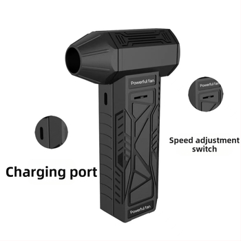 Belaidis, tolygiai reguliuojamo greičio, nešiojamas, rankinis, didelės spartos, turbo ventiliatoriaus, USB įkrovimo, kempingo dulkių šalinimo įrenginys