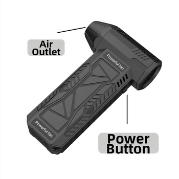 Belaidis, tolygiai reguliuojamo greičio, nešiojamas, rankinis, didelės spartos, turbo ventiliatoriaus, USB įkrovimo, kempingo dulkių šalinimo įrenginys