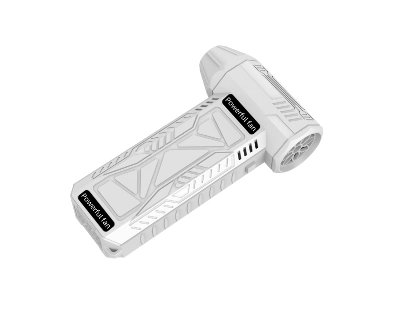 Bezpakāpju mainīga ātruma bezvadu pārnēsājams rokas ātrgaitas turbo ventilatora matu žāvētājs ar USB uzlādi kempingam ar sadegšanas palīdzību putekļu noņemšanai