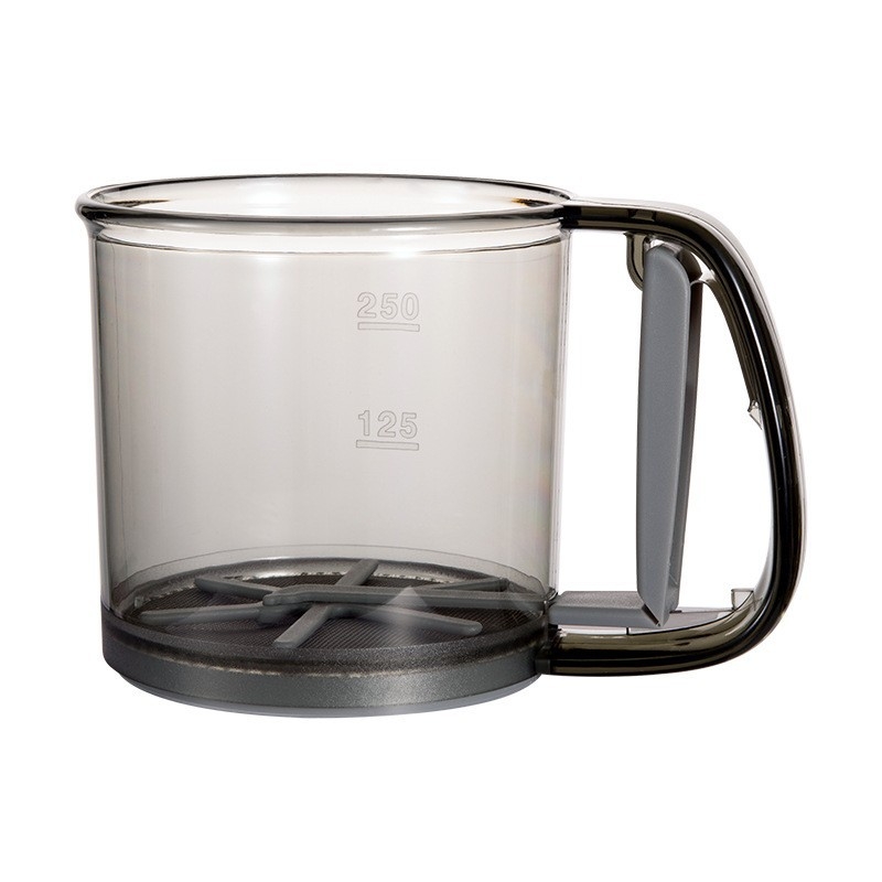 Miltų sietas, rankinis, nerūdijančio plieno, pusiau automatinis, rankų darbo miltų sietas, rankomis presuotas virtuvinis miltų sietas, pyrago pavyzdžių kepimo įrankis