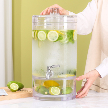 Interneto garsenybių kolos statinės savitarnos gėrimų statinė su nerūdijančio plieno čiaupu, didelės talpos sulčių skardinė, alaus statinė, komercinė sulčių stovas