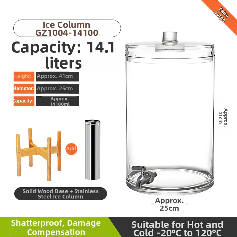 Interneto garsenybių kolos statinės savitarnos gėrimų statinė su nerūdijančio plieno čiaupu, didelės talpos sulčių skardinė, alaus statinė, komercinė sulčių stovas