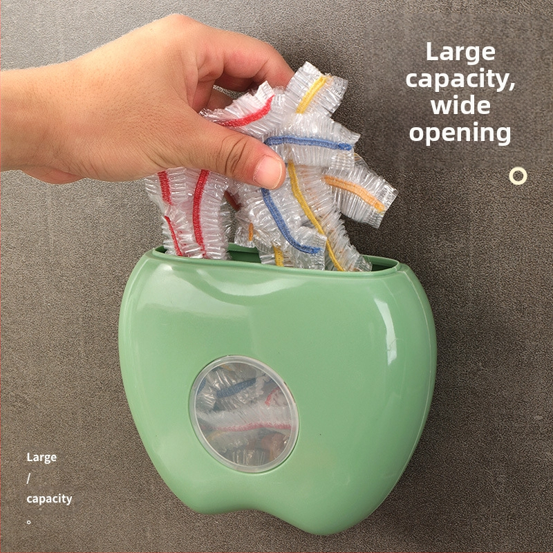 Кутия за съхранение на ябълки, торбичка за съхранение на свежи продукти без перфоратор, кутия за съхранение на стена, комплект пластмасови опаковки за хранителни цели