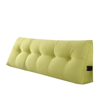 Trikampė pagalvėlė su velvetiniu miegmaišiu prie lovos, didelė atlošo pagalvė, miegamojo lova, dviguba pagalvė, atlošo pagalvė, juosmens apsauga, nuimama ir plaunama.