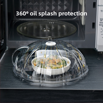 Mikrolaineahju kate, pritsmekindel kate, kõrge temperatuurikindel õlikindel kate, kuuma nõude kate, artefaktide kate, mikrolaineahju kate, soojenduskate, spetsiaalne