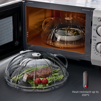 Mikrolaineahju kate, pritsmekindel kate, kõrge temperatuurikindel õlikindel kate, kuuma nõude kate, artefaktide kate, mikrolaineahju kate, soojenduskate, spetsiaalne