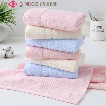 3 pakki Jieliya puuvillast rätikut 2024 Uus puuvillane A-klassi imav karvavaba majapidamisnäopesu täiskasvanutele mõeldud näorätik