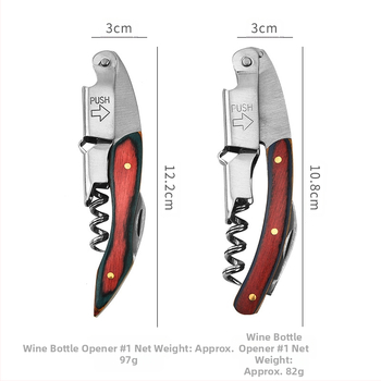 Ανοιχτήρι μπουκαλιών κρασιού από ανοξείδωτο χάλυβα, ανοιχτήρι ...