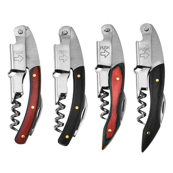 Ανοιχτήρι μπουκαλιών κρασιού από ανοξείδωτο χάλυβα, ανοιχτήρι ...