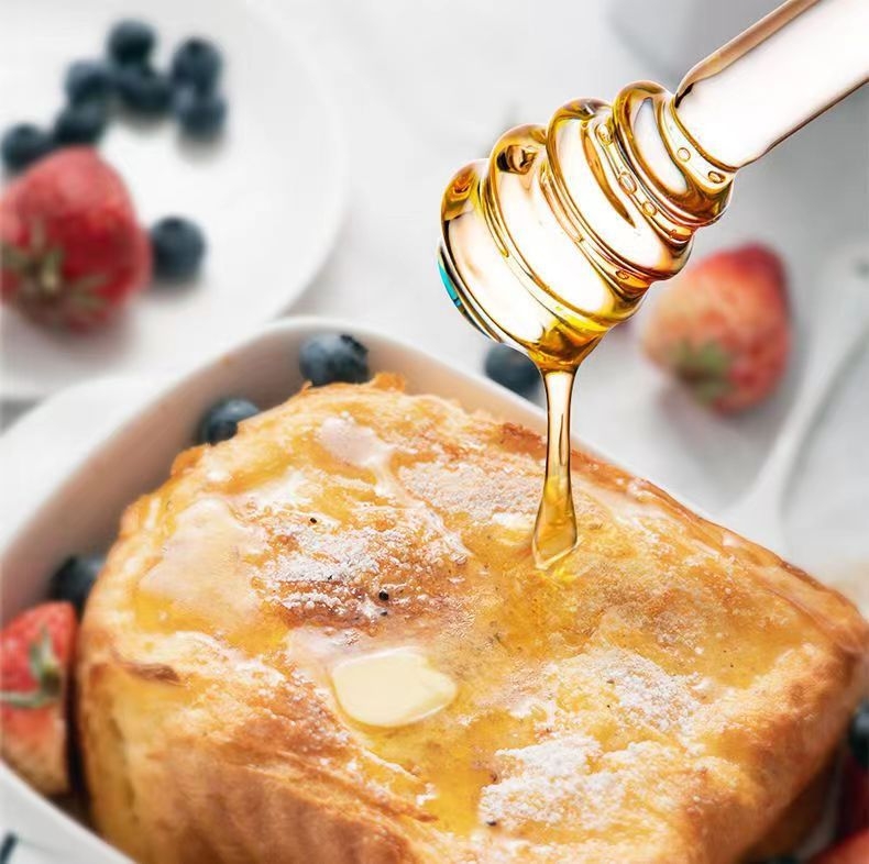 Jaapani klaasist meepott kaanega klaasist segamispudel loominguline majapidamises läbipaistev kaanega lihtne puuviljakastme tass