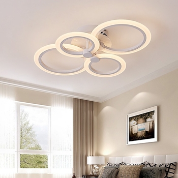 Ring Outer helendav elutoa laelamp akrüülist LED-magamistoa kabinetilamp toetab Tmall Xiaoai häält