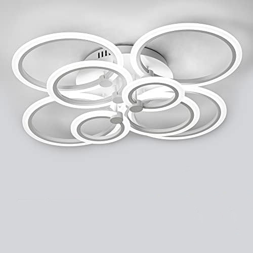 Ring Outer helendav elutoa laelamp akrüülist LED-magamistoa kabinetilamp toetab Tmall Xiaoai häält