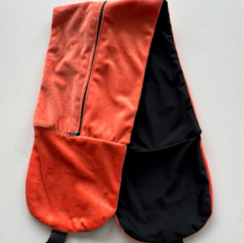 Naujas kelioninis galvos atlošas, minkštas, pliušinis, paminkštintas drabužių bagažo pagalvės užvalkalas, skirtas lauko daugiafunkciniam U formos nešiojamam galvos atlošui