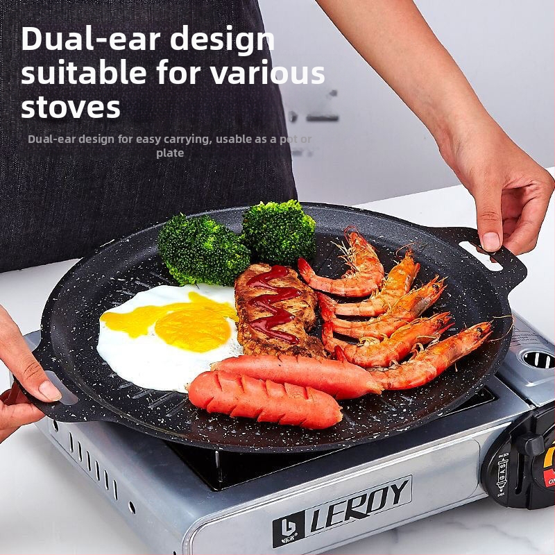 Temu Xiyin Amazoni piiriülene suur grillpann mustriga veiseliha praepann steigipann grill malmist grillpann